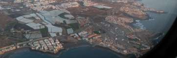 Vista aérea de la costa de Telde (Foto Multimedia)