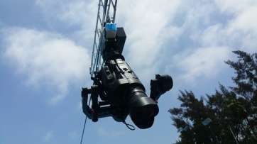 El nuevo robot Cable Cam de Sonimac (Foto TA)