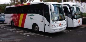 Guaguas de Transportes La Pardilla (Foto TA)