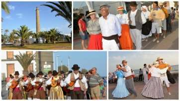 Diferentes momentos de la participación de Cendro y Anzar (Foto Isabel Quintana)