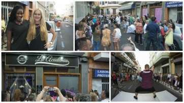 Momentos del acto inaugural (Foto TA)