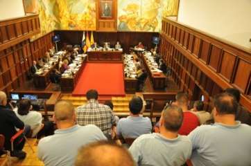 Pleno del Cabildo de Gran Canaria (Foto TA)