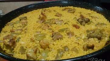 El arroz, plato estrella en el restaurante 