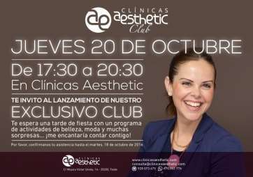 Promoción de Clínicas Aesthetic (Foto TA)