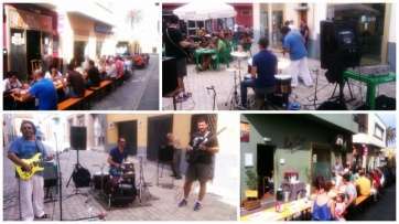 Diferentes momentos de la fiesta (Foto Claudio Sánchez)