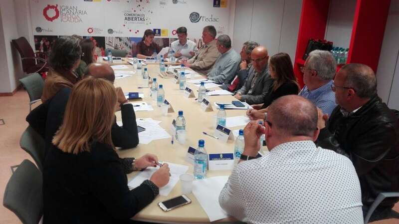 Reunión de la Mesa del Comercio de Gran Canaria (Foto TA)