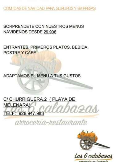 Cartel de la oferta de menús (Foto TA)