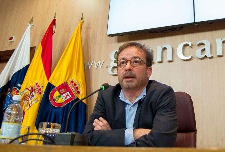 Raúl García, consejero insular de Desarrollo Económico, Energía e I+D+I (Foto TA)