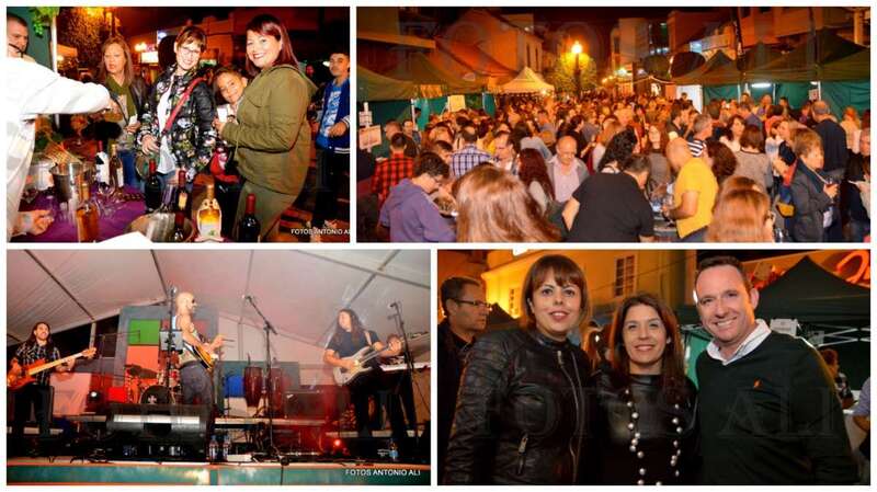 El ambiente festivo llenó el entorno de la plaza de Los Llanos (Foto Antonio Alí)