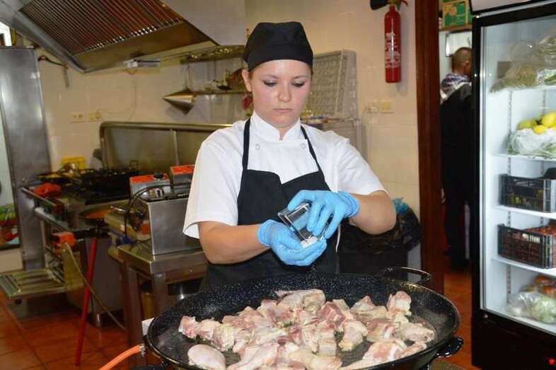 Cocina del restaurante (Foto TA)