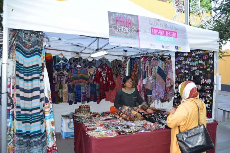Imagen de archivo de un puesto de la feria del pasado año (Foto TA)