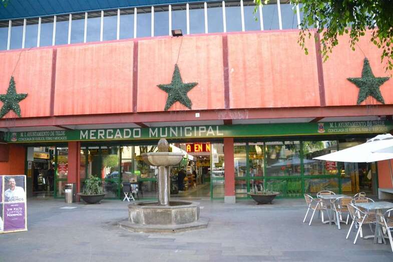 Fachada principal del Mercado de Telde (Foto TA)