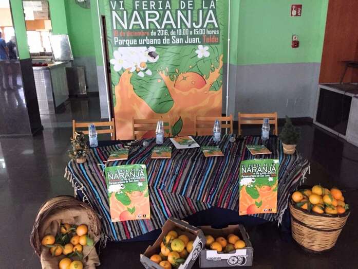 Presentación de la Feria de la Naranja de Telde, ayer en La Fraternidad (Foto TA)