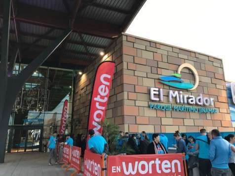 Worten abrió en El Mirador el pasado jueves (Foto TA)