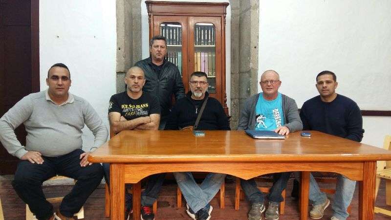 Miembros del comité de empresa (Foto TA)