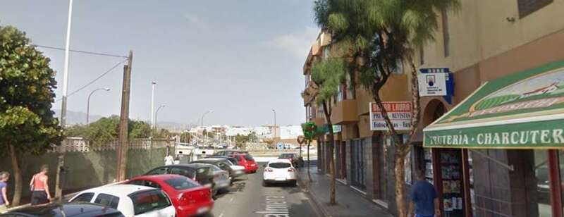 Puesto de venta de loterías y apuestas del Estado en la calle de Palmera, en La Garita (Foto Google Maps)