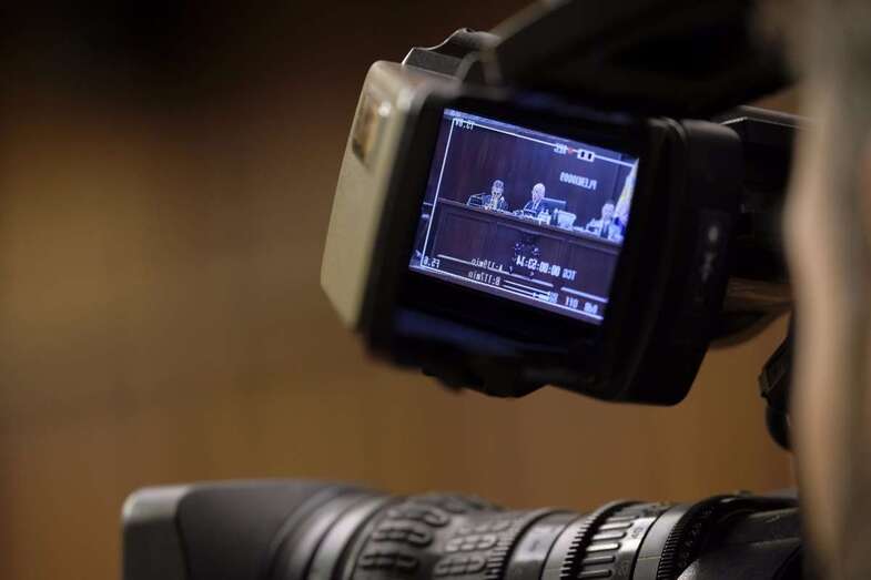 Imagen de archivo de una cámara de vídeo (Foto TA)