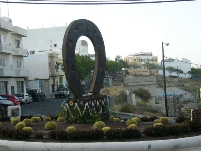 Entrada al barrio de La Herradura (Foto Multimedia)