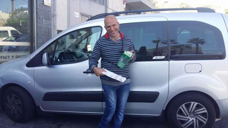 Sergio Navarro, ayer en La Herradura (Foto Cristina González-C7)