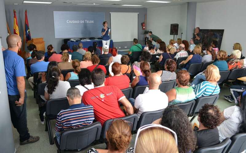 Imagen de archivo de una iniciativa de formación laboral (Foto TA)