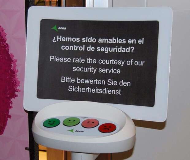 Imagen de uno de los dispositivos instalados en el Aeropuerto de Gran Canaria (Foto TA)