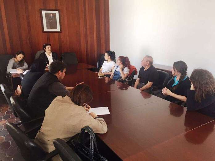 Momento de la reunión (Foto TA)