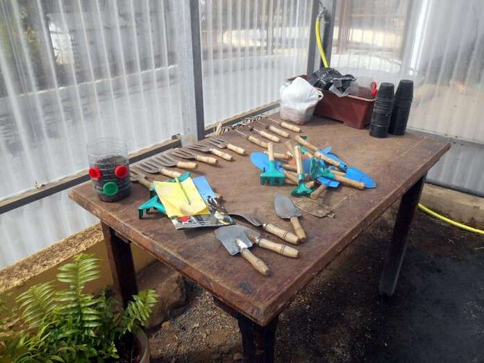 Imagen de archivo de un invernadero en Telde (Foto TA)