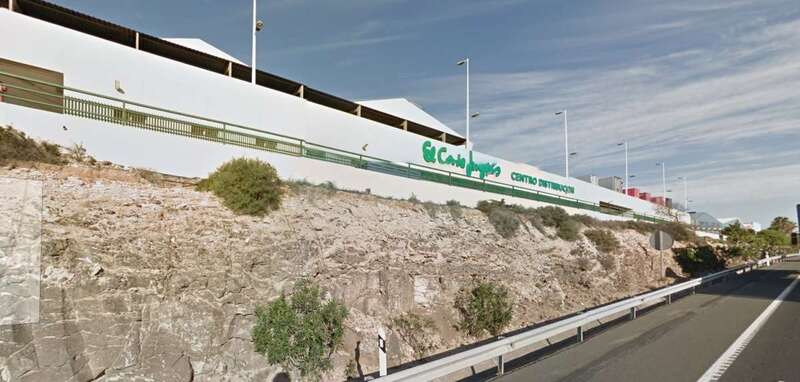 Centro Logístico de El Cortel Inglés en El Goro-Telde (Foto captada por TA de Google Maps)