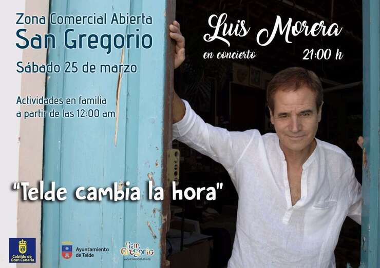 El plato fuerte de la iniciativa es la actuación del cantante palmero Luis Morera (Foto TA)