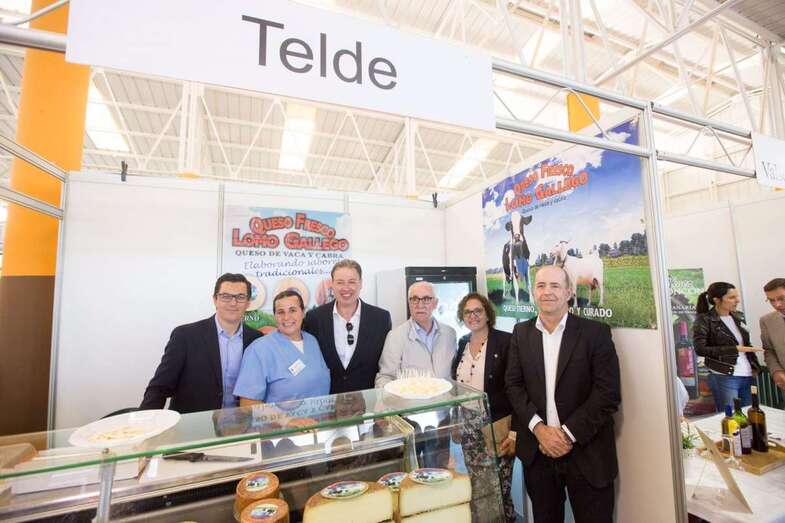 La concejala Marta Hernández, el sábado, en las instalaciones de la feria (Foto TA