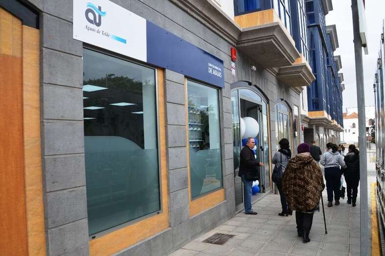 Oficinas de Atención al Cliente de Aguas de Telde en San Juan  (Foto TA)