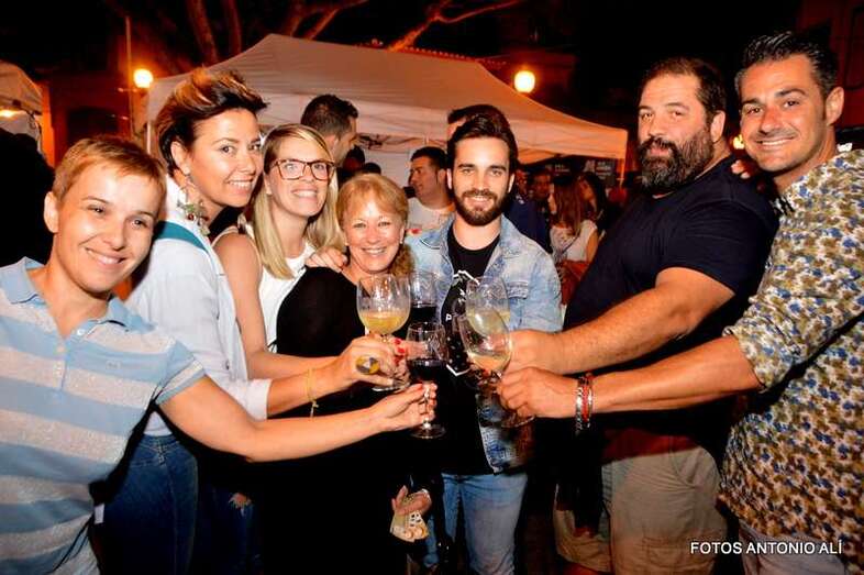 Imagen de archivo de la sexta edición de La noche de los Vinos en Los Llanos (Foto Antonio Alí)