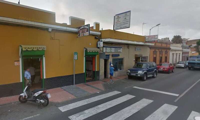 Despacho de Loterías del Estado en el casco de Jinámar (Foto TA)