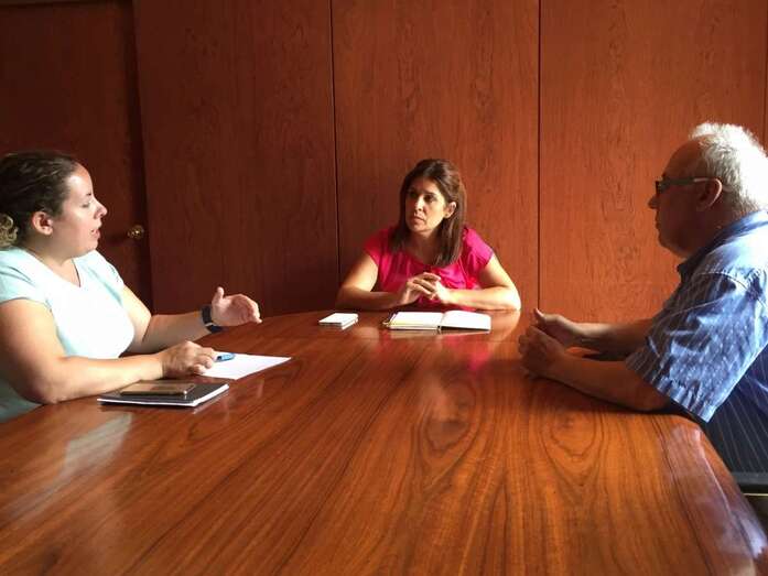 Momento de la reunión (Foto TA)