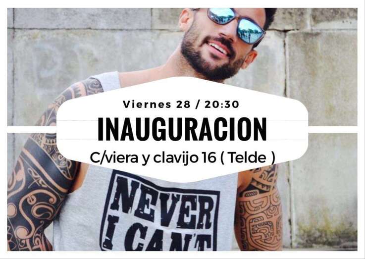 Cartel anunciador de la apertura de la nueva tienda (Foto TA)