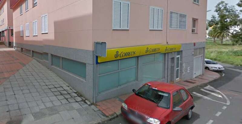 Oficina de Jinámar (Foto Google Maps captada por TA)