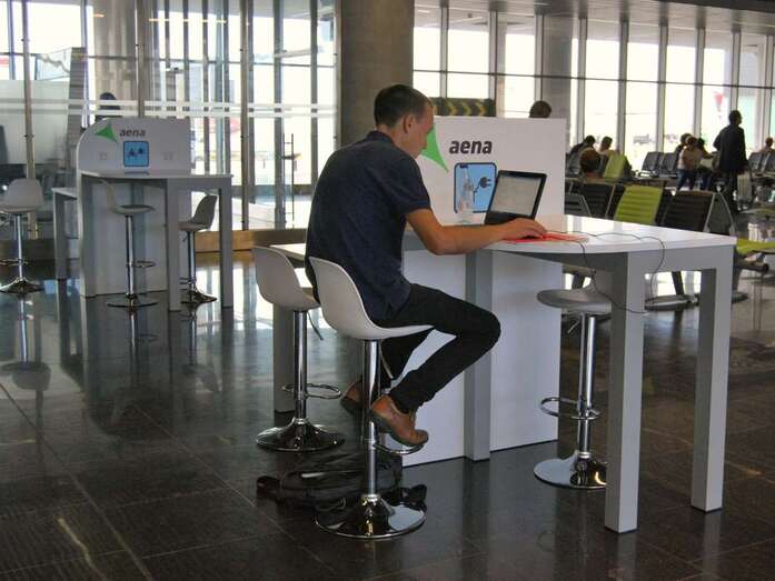 Nuevas áreas de trabajo en el aeropuerto grancanario (Foto TA)
