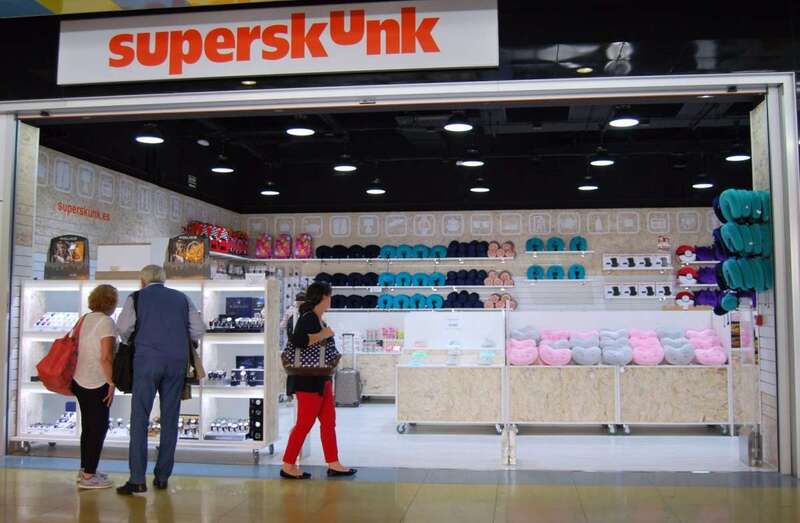 Imagen de la nueva tienda de Superskunk (Foto TA)