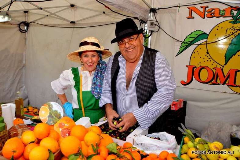 Puesto de Jomera en la feria del pasado año (Foto TA)