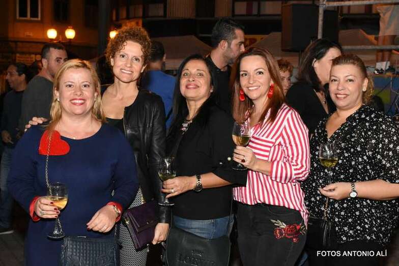 La noche discurrió en un ambiente excelente (Foto Antonio Alí)