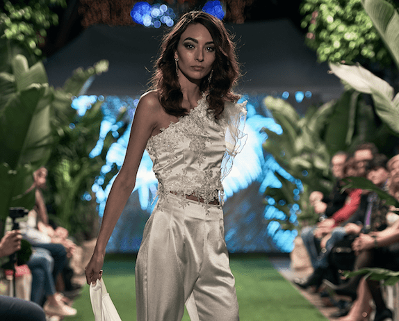 Daniela Fernández, modelo de Isla Bonita Moda (Foto TA)