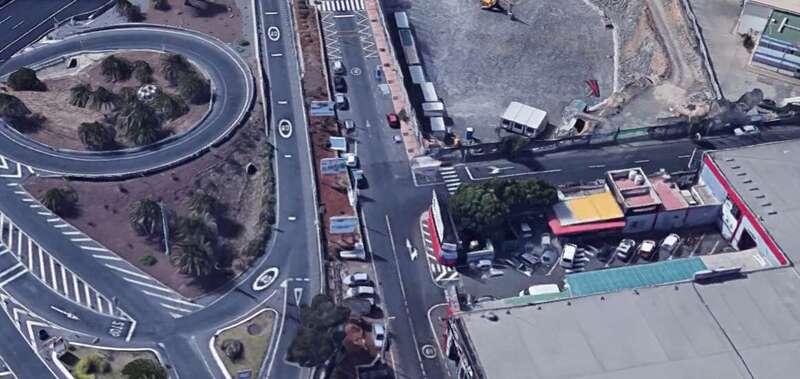 Parcela donde se construirá el nuevo supermercado de Mercadona (Foto TA)