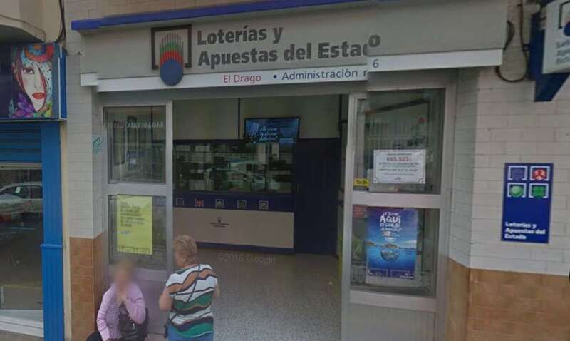 Administración de Loterías número 6 de Telde, sita en la calle de Alonso Quesada (Foto TA)