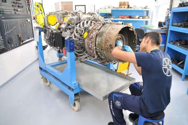 La empresa ADM Tech, del grupo Binter, tiene su sede en el polígono industrial de El Goro (Foto TA)