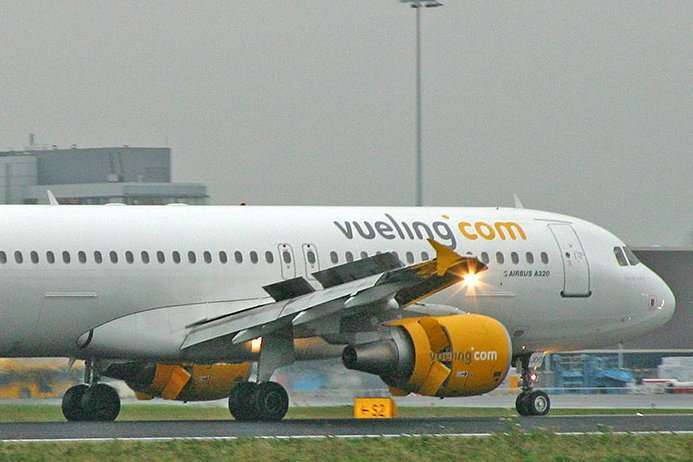 Avión de Vueling (Foto TA)