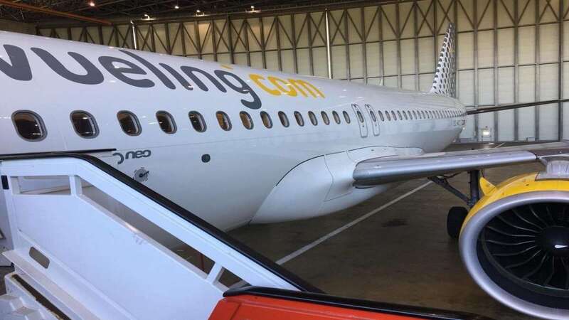 Avión de Vueling (Foto TA)