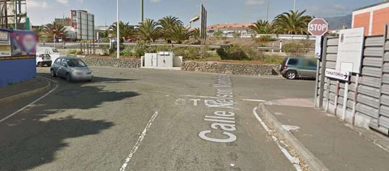 Punto donde irá la nueva rotonda (Foto TA)