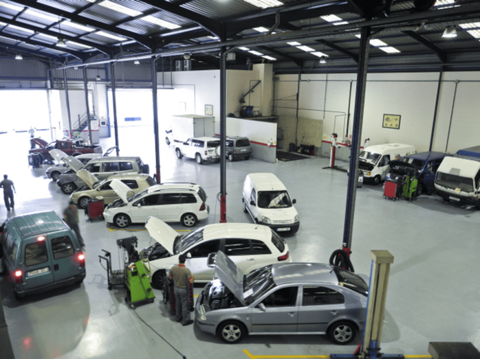 Taller de Surdiesel en el Parque Empresarial de Melenara (Foto TA)