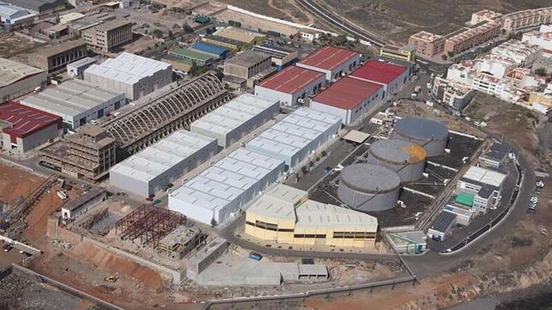 Imagen de archivo del sector industrial de Salinetas (Foto TA)