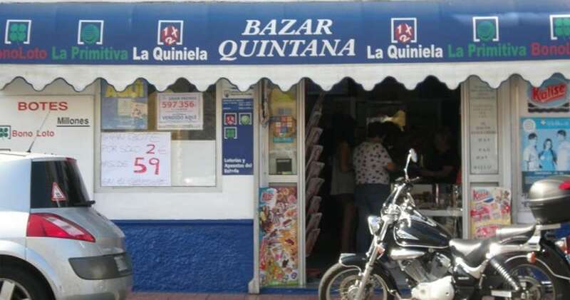 Imagen de archivo del Bazar Quintana, en El Calero (Foto TA)